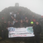 PAS & Friends on Snowdon summit